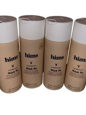 Hims Thick Fix Conditioner Eucalyptus Grove Scent Lot Of 4 Bottles Sealed